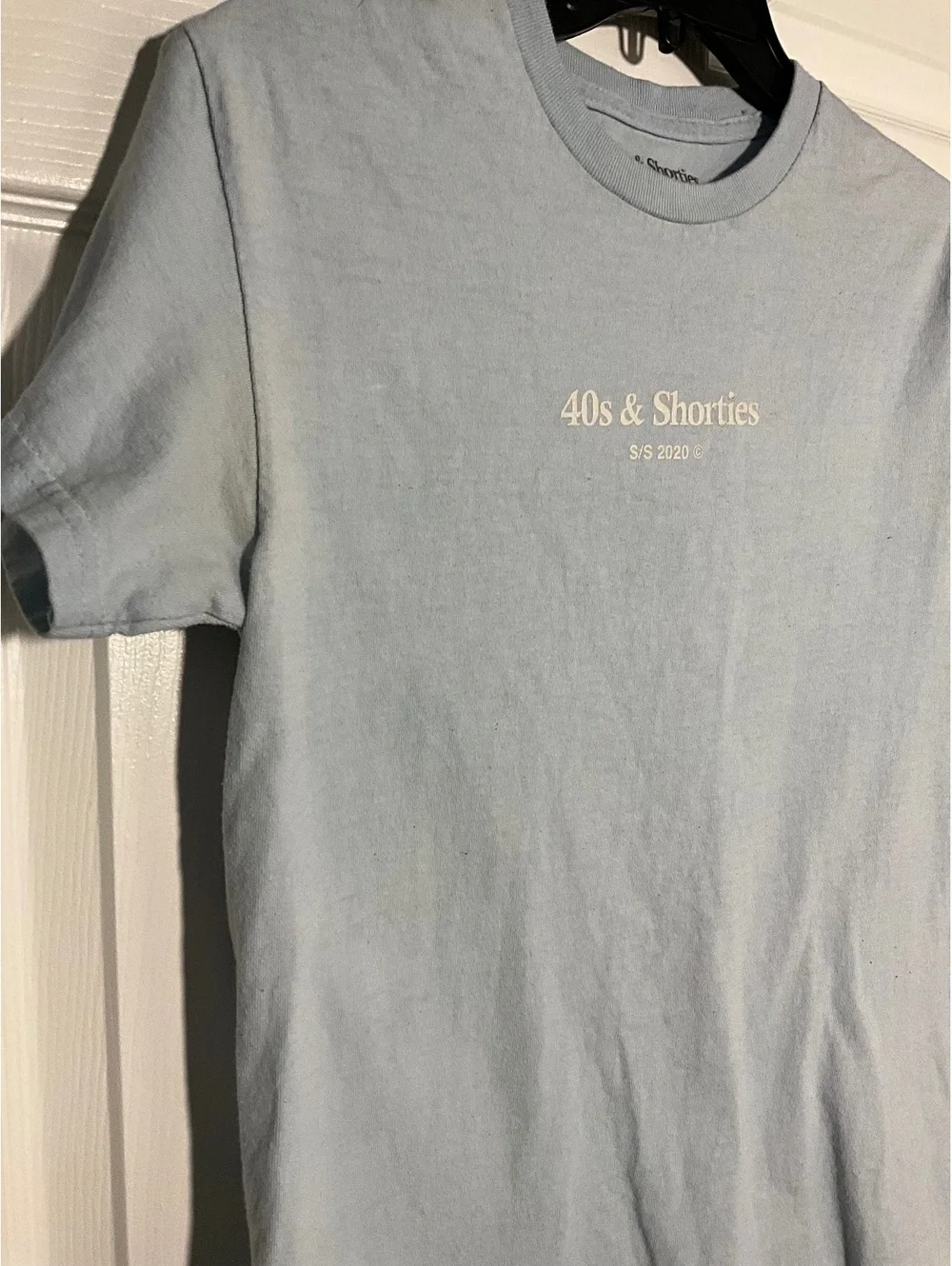 40s & Shorties S/S 2020 Light Blue Graphic T-Shirt Size S